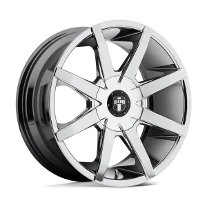 DUB – S111 PUSH – Polished – 24″x9.5″ 25mm – Summer Wheels – S111249597+25